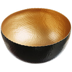 Just Slate Serving Bowl, Gold